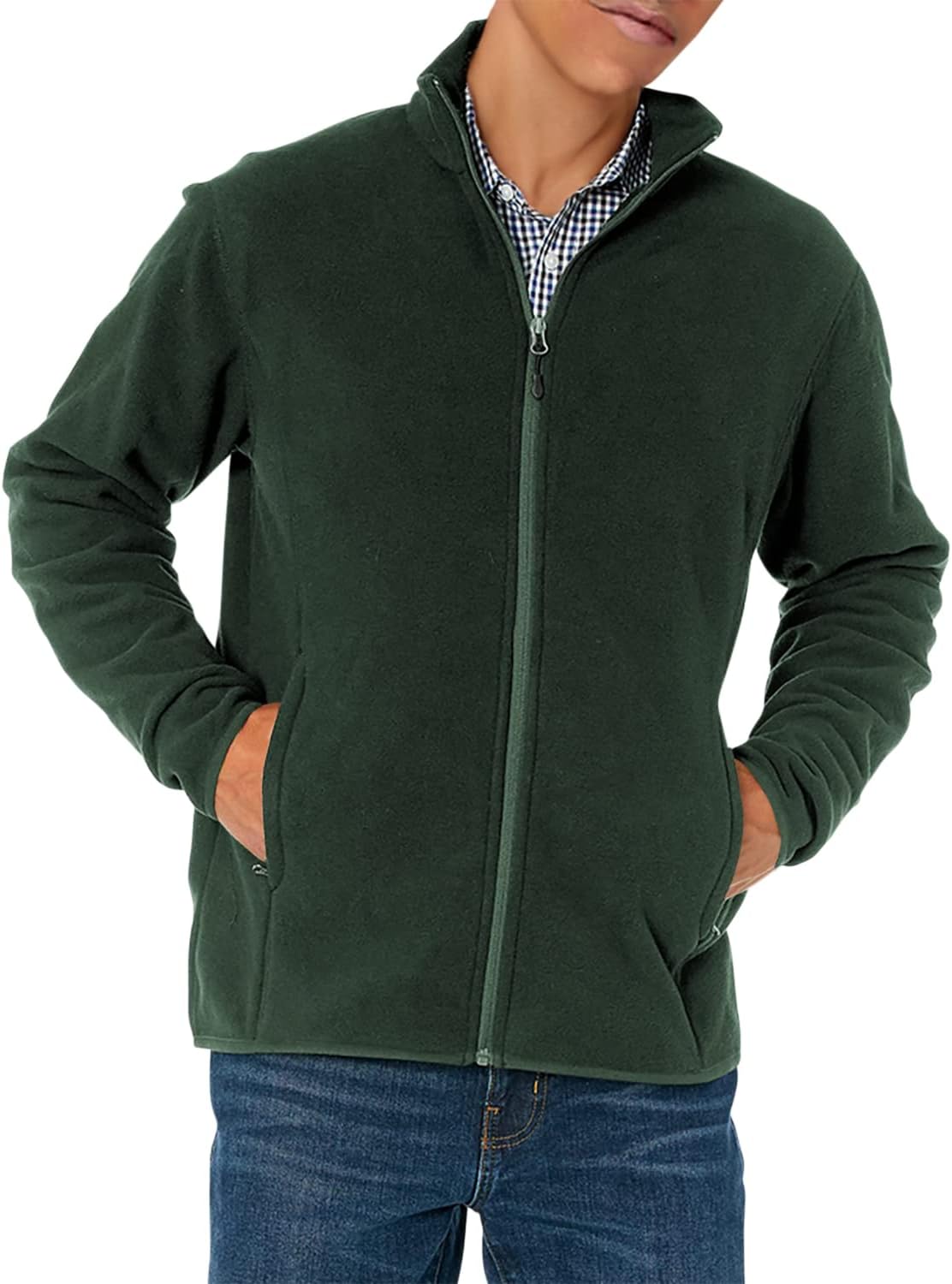 Men's Full-Zip Fleece Jacket (Available in Big & Tall)