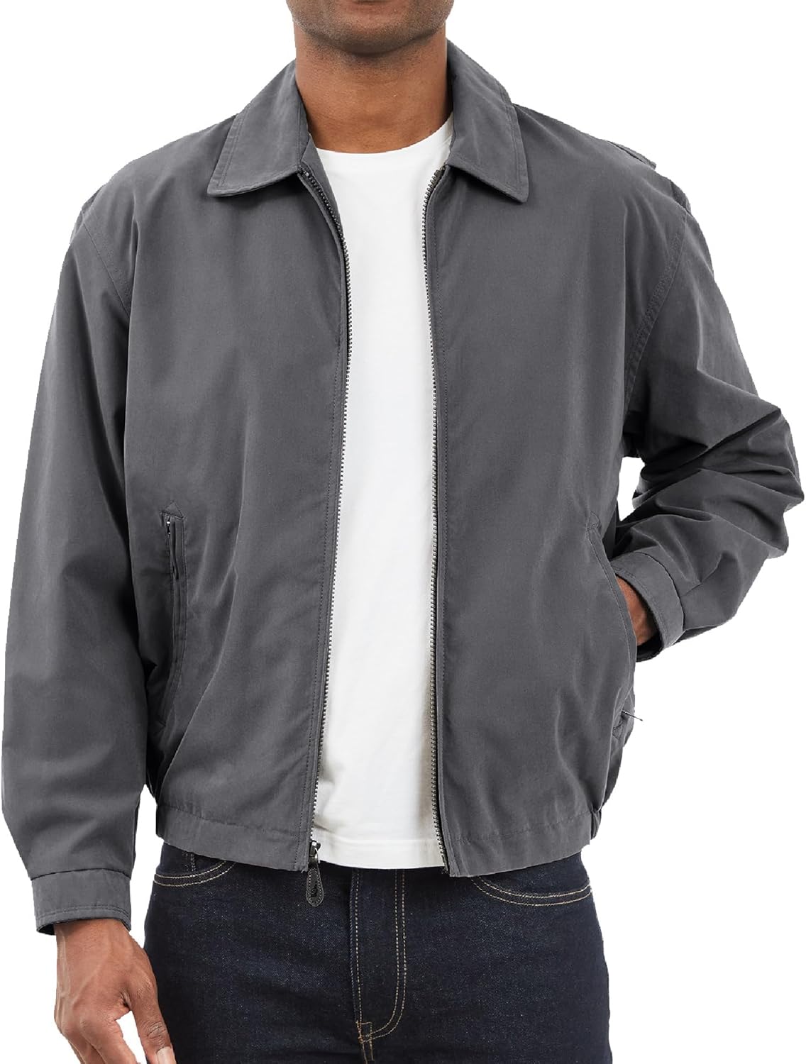Men's  Zip-Front Golf Jacket (Regular & Big-Tall Sizes)